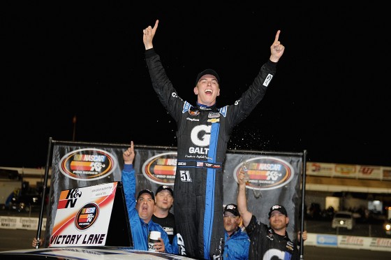 Dalton Sargeant Dominates at Kern County Raceway, Picks up First NASCAR K&N Pro Series Win and Pole Award